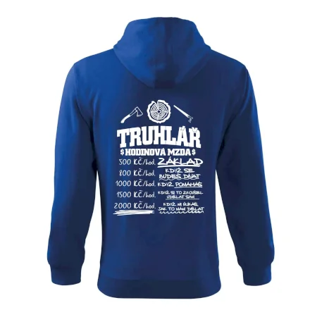 Hodinová mzda truhlář