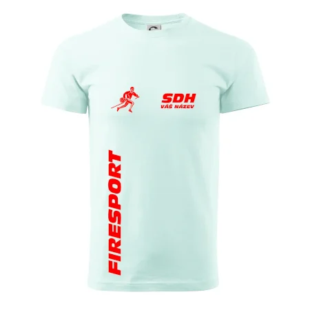 Hasičský sport SDH + váš název ČERVENÁ