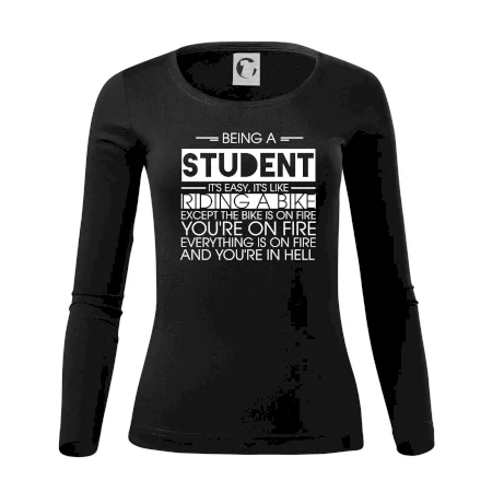 Being a student - bike
