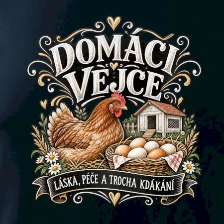 Domácí vejce z farmy