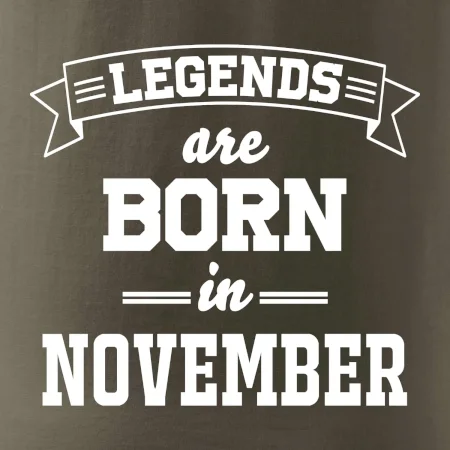Legends are born in November