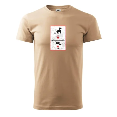 Tričko pro odpůrce sraní na chodníku