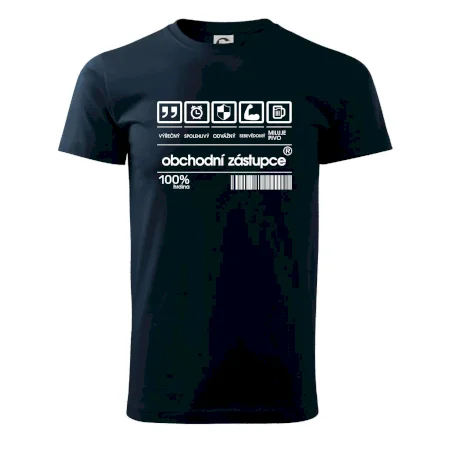 Čárový kód obchodní zástupce