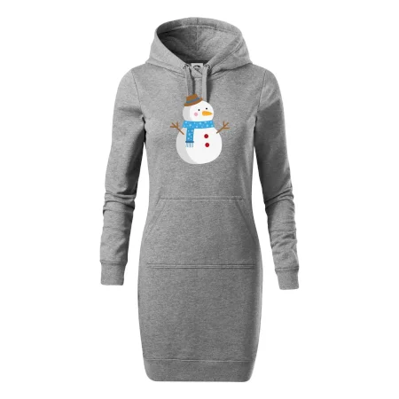 Sněhulák se šálou