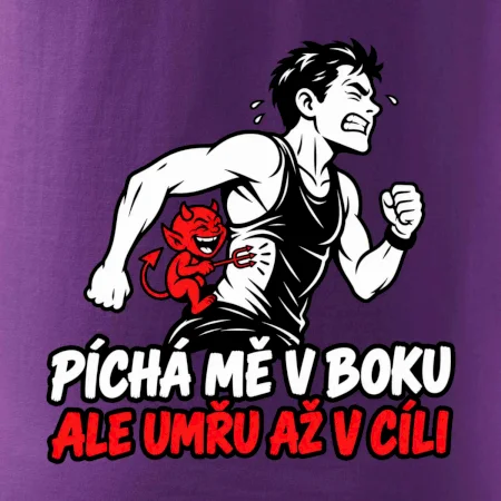 Běžec píchá mě v boku