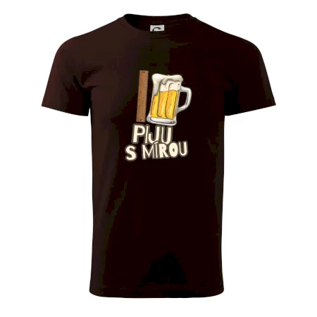 Piju s mírou