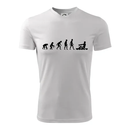 Evoluce veslování 1 človek