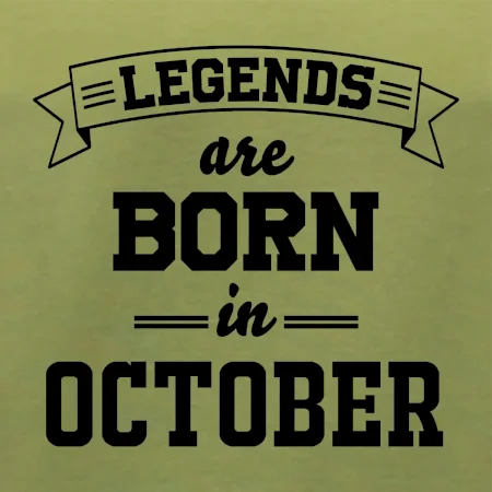 Legends are born in October