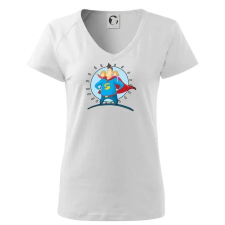 Táta superman - holka a holka