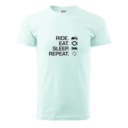 Ride Eat Sleep Repeat moto skútr