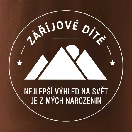Zářijové dítě. Nejlepší výhled na svět je z mých narozenin