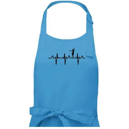 EKG tanečnice salsy