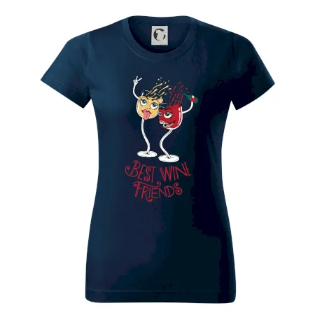 Best wine friends dancing (Pecka design)