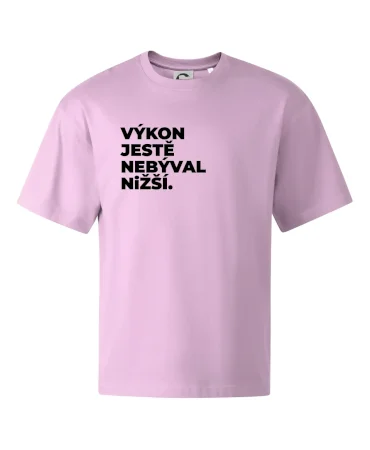 VÝKON JESTĚ NEBÝVAL NIŽŠÍ.
