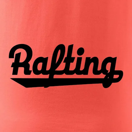 Rafting nápis