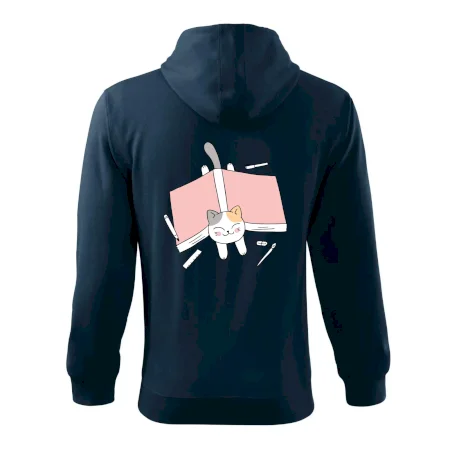 Učení na státnice kočka