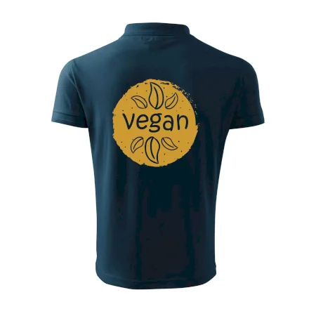 Vegan hnědá kruh
