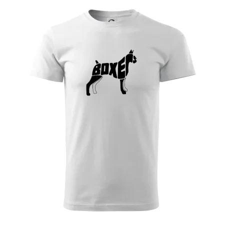Boxer nápis v těle