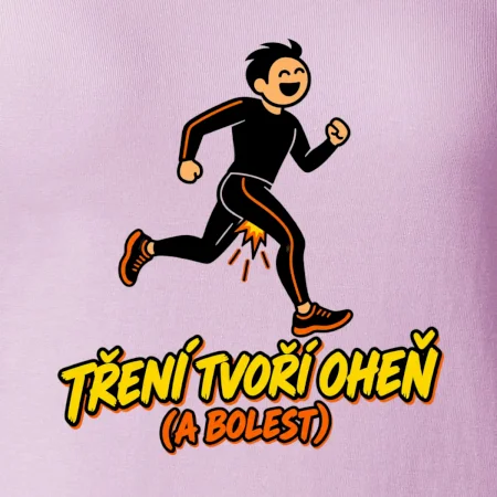 Běžecké tření tvoří oheň