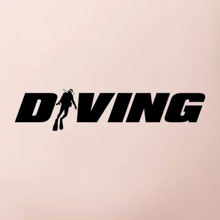 Diving nápis potápěč