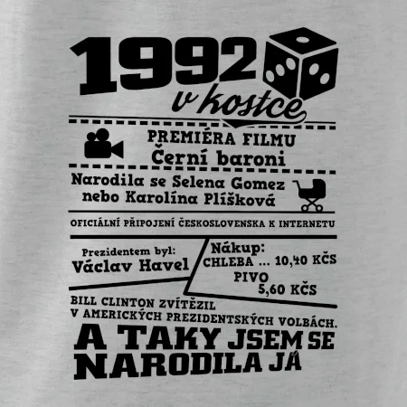 1992 v kostce
