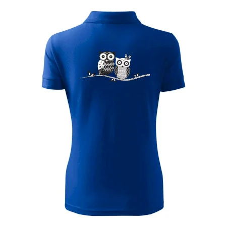 Dvě sovy abstraktní