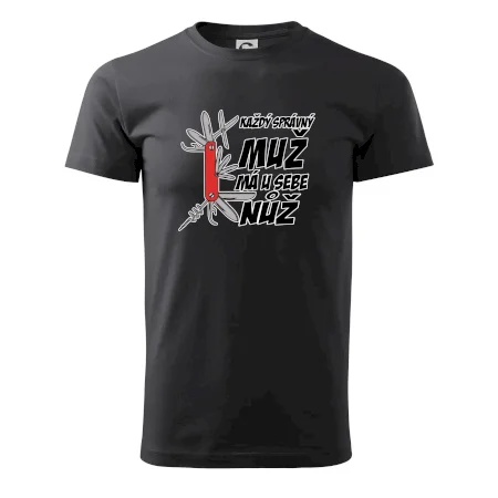 Každý správný muž, má u sebe nůž