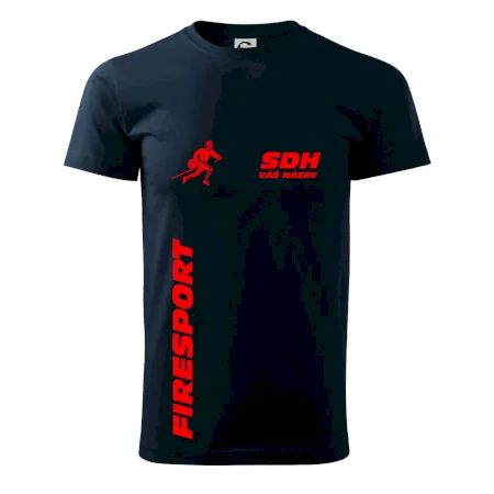 Hasičský sport SDH + váš název ČERVENÁ