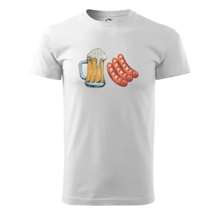 Pivo a klobása