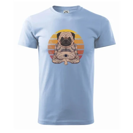 Yoga meditace - pug