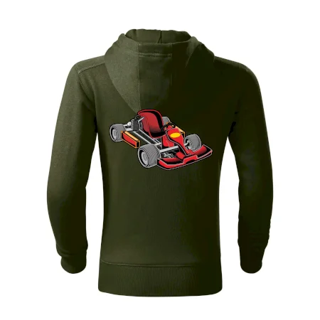 Motokára červená