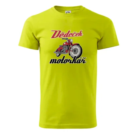 Dědeček motorkář