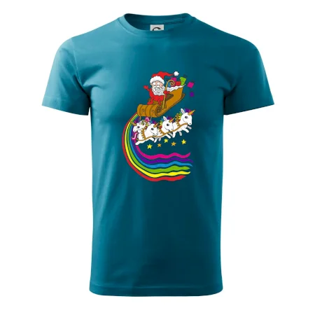 Santa a jednorožci (Pecka design)