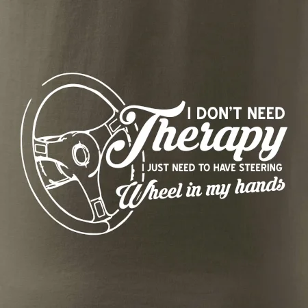 I don't need therapy wheel in my hands (vedle sebe)