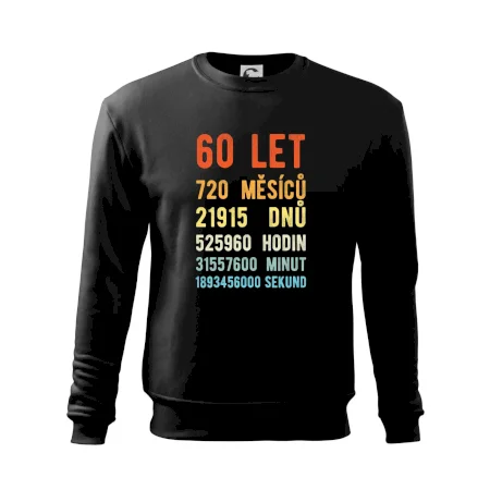 Narozeniny 60 přepočet času
