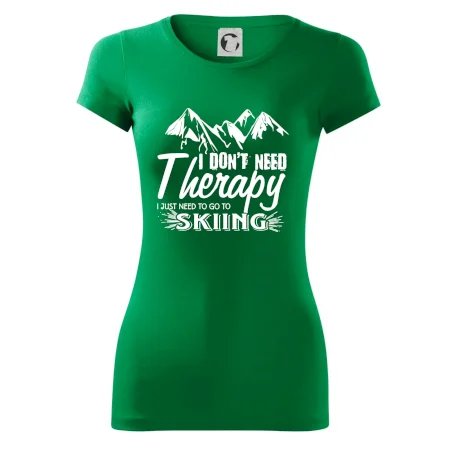 I dont need therapy - Skiing