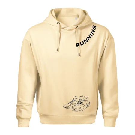Running nápis šikmo