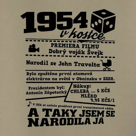 1954 v kostce