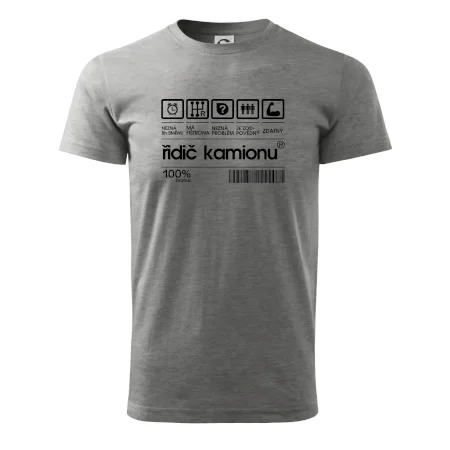 Čárový kód řidič kamionu