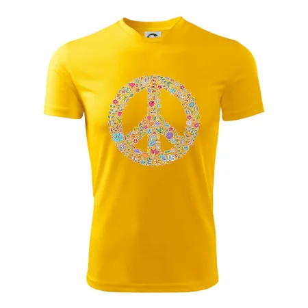 Peace symbol lístečky