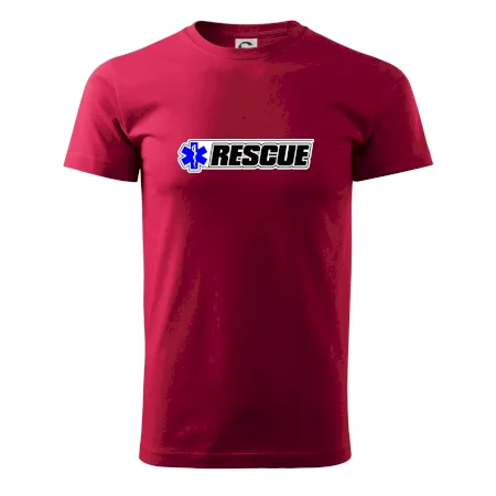 Záchranář rescue kříž modrý
