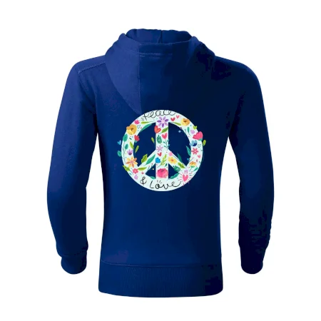 Peace and love symbol