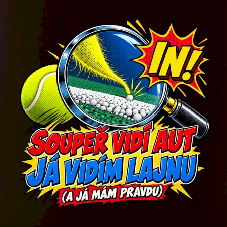 Soupeř vidí aut já vidím lajnu
