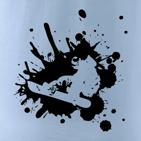 Snowboard splash