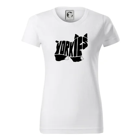 Jorkšírský teriér - Yorkie - Nápis v těle