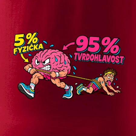 Běh je z 95 procent tvrdohlavost