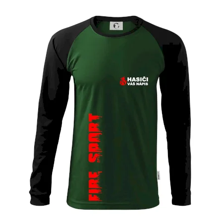 Hasiči (oheň,  Firesport, název sboru - vlastní nápis)