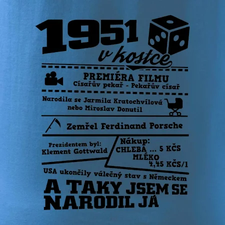 1951 v kostce