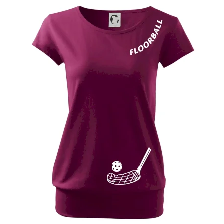 Floorball nápis šikmo