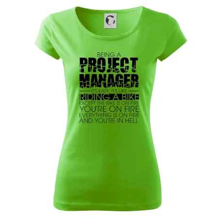 Being A Project Manager - bike
